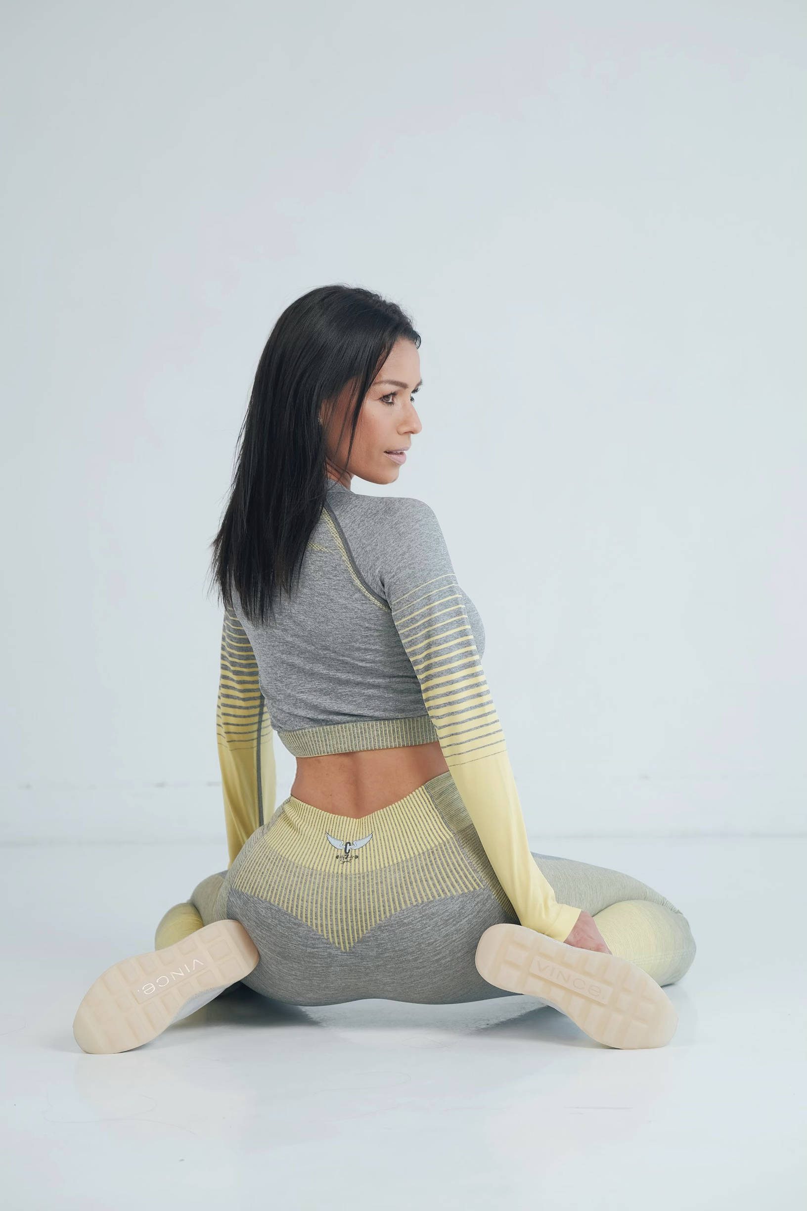 Sunshine Low Rise Legging/ Cross -Back Bra Outfit - Image 5