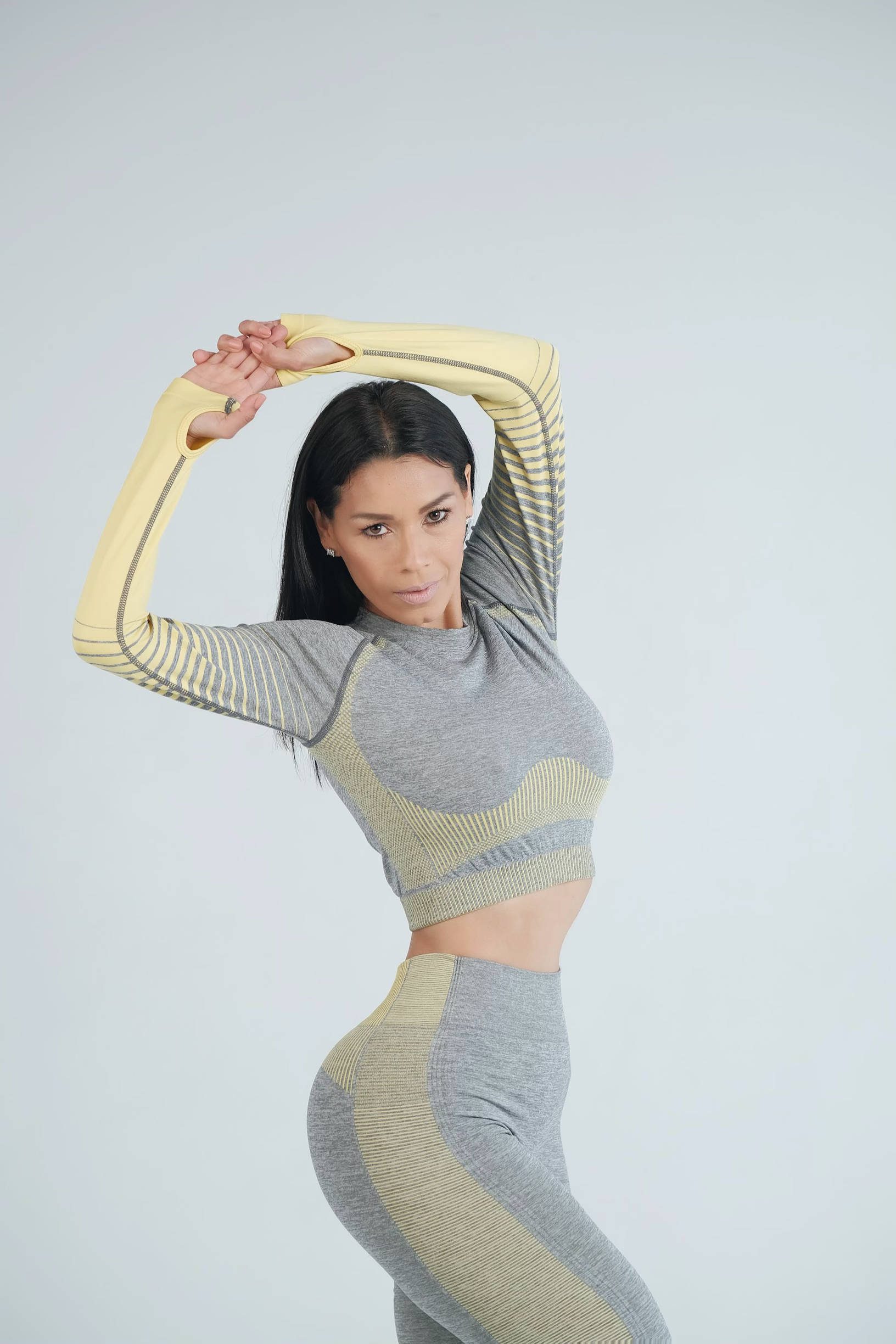 Sunshine Low Rise Legging/ Cross -Back Bra Outfit - Image 6