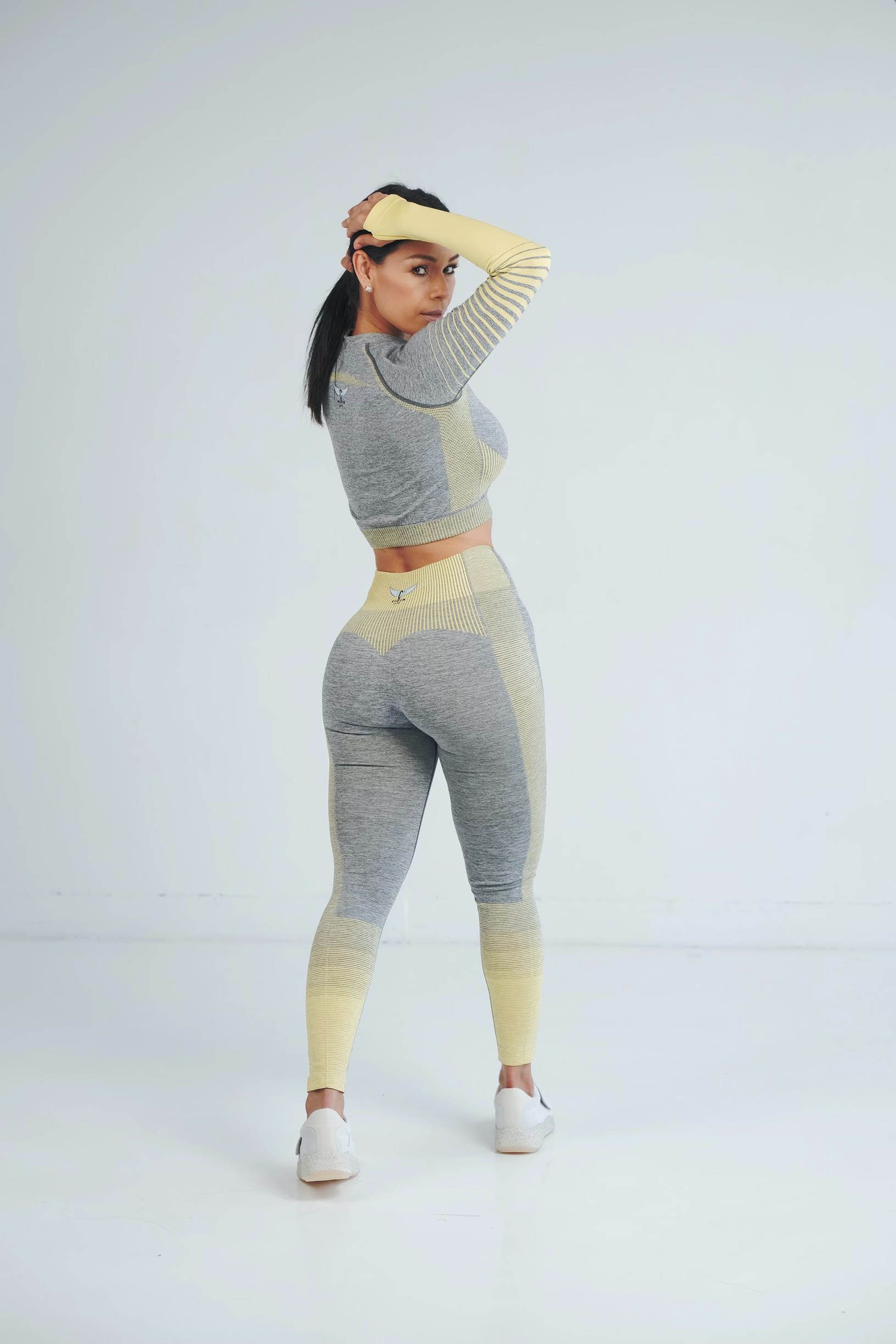 Sunshine Low Rise Legging/ Cross -Back Bra Outfit - Image 2