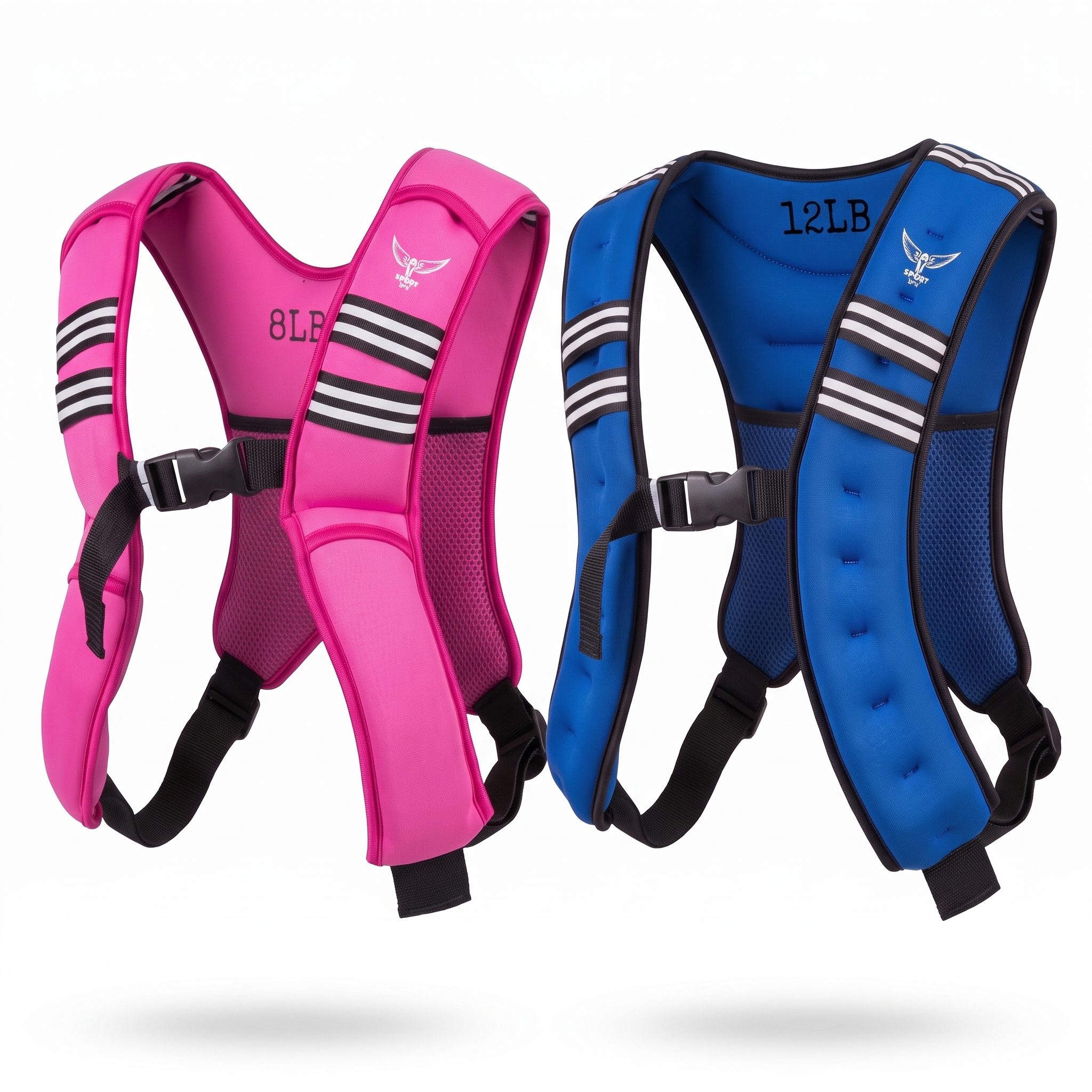 Weighted Vest Duo 12 & 8 LBS